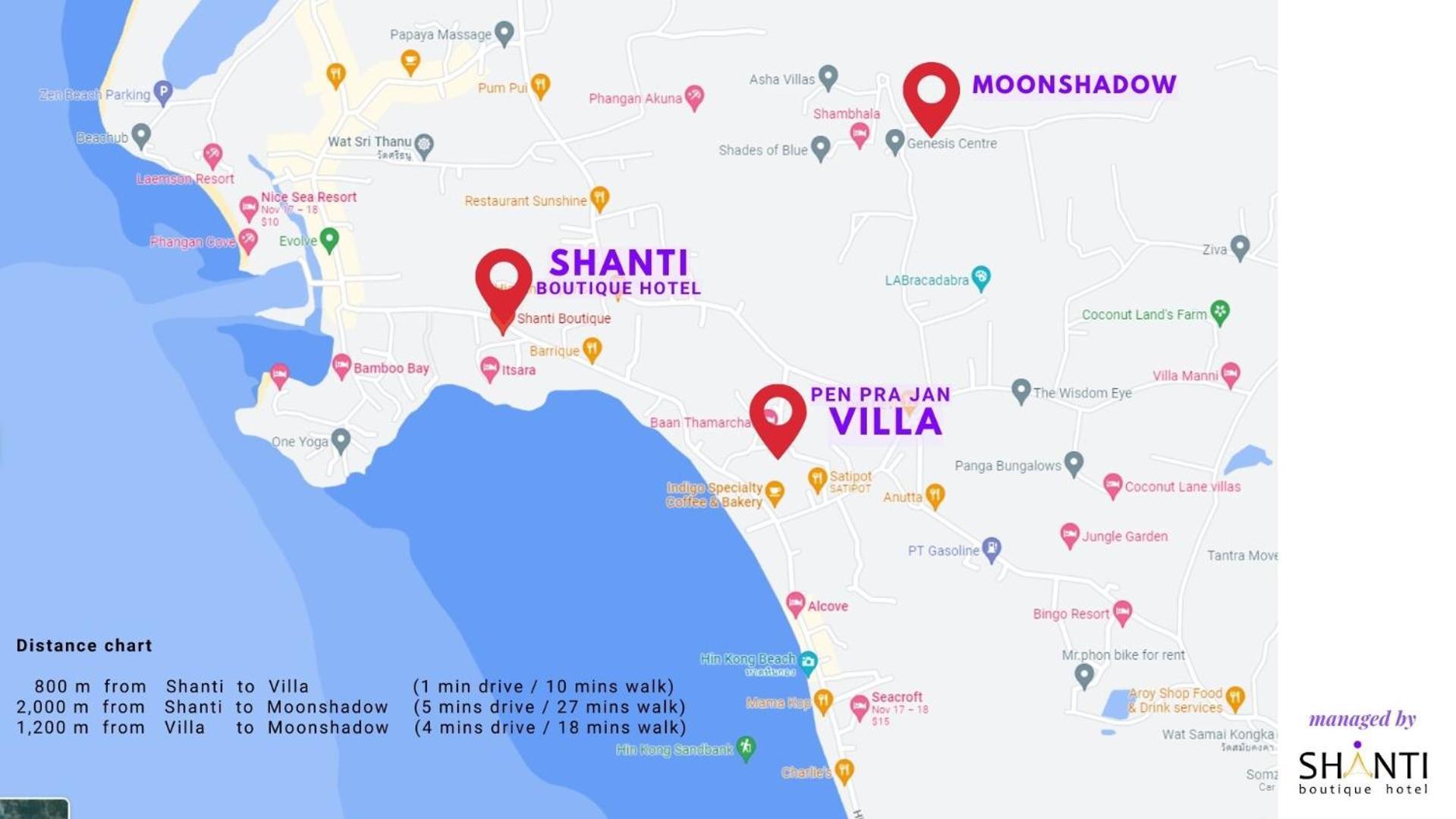 Shanti Boutique Hotel Srithanu Pokoj fotografie